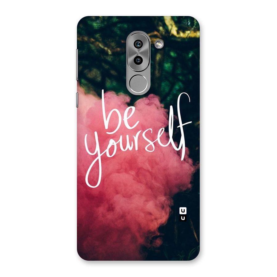 Be Yourself Greens Back Case for Honor 6X