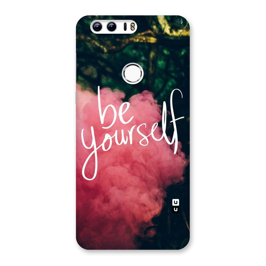 Be Yourself Greens Back Case for Honor 8