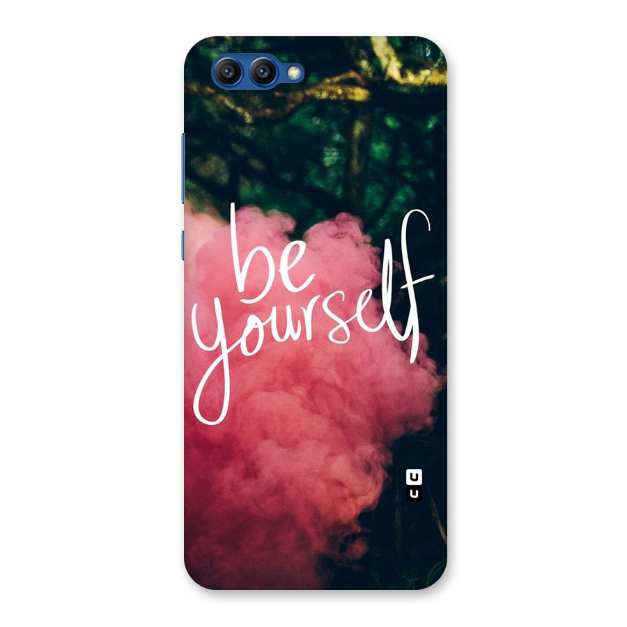 Be Yourself Greens Back Case for Honor View 10