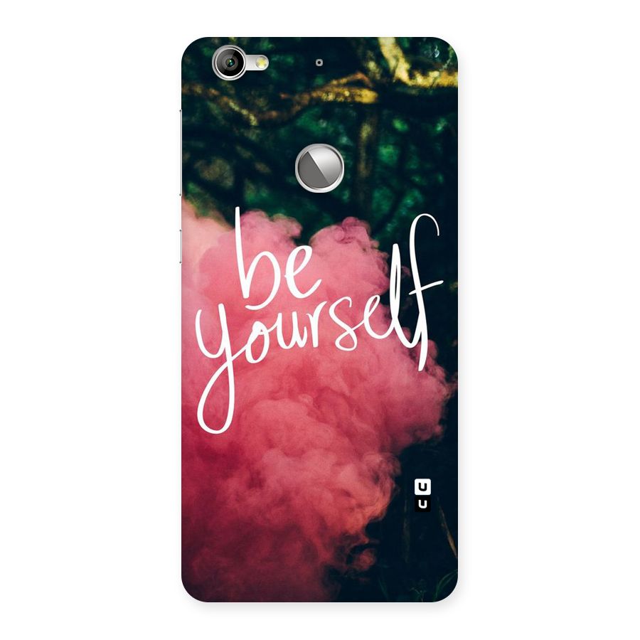 Be Yourself Greens Back Case for LeTV Le 1s