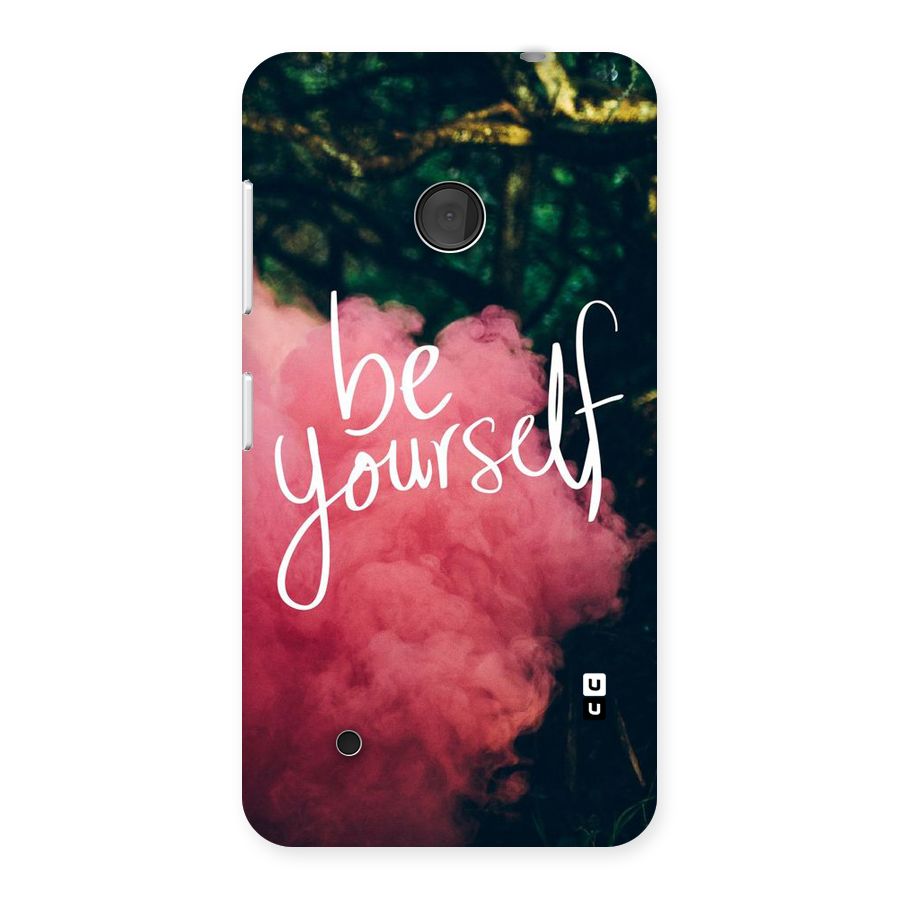 Be Yourself Greens Back Case for Lumia 530
