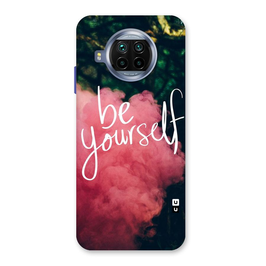 Be Yourself Greens Back Case for Mi 10i