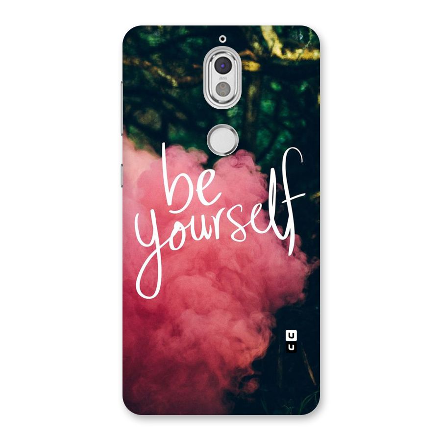 Be Yourself Greens Back Case for Nokia 7