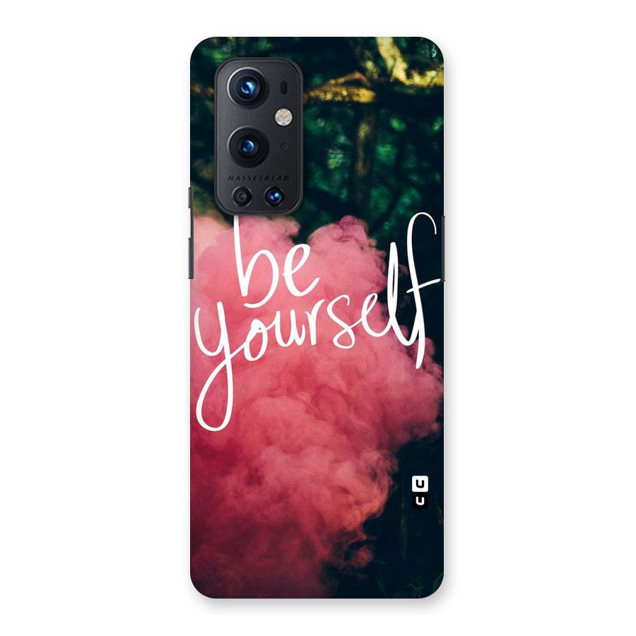 Be Yourself Greens Back Case for OnePlus 9 Pro
