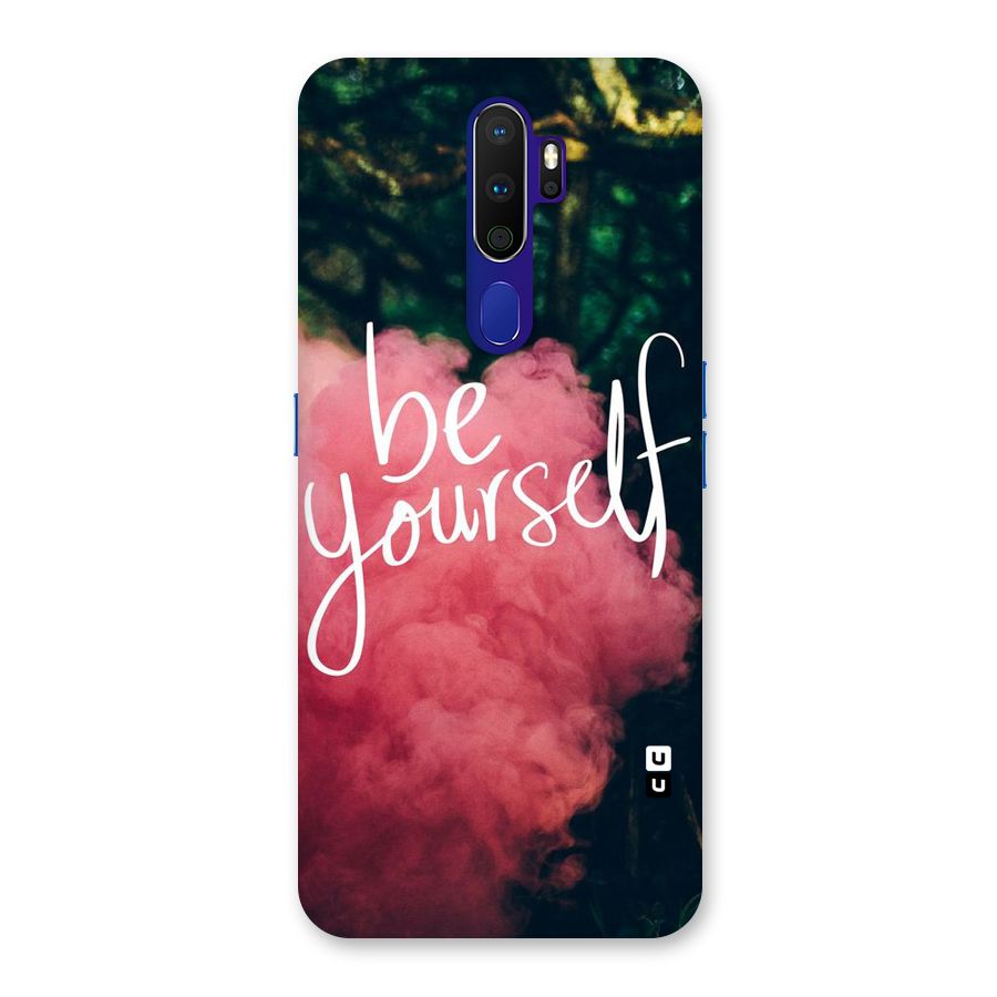 Be Yourself Greens Back Case for Oppo A9 (2020)