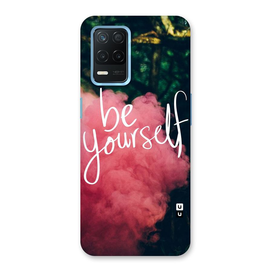 Be Yourself Greens Back Case for Realme Narzo 30 5G