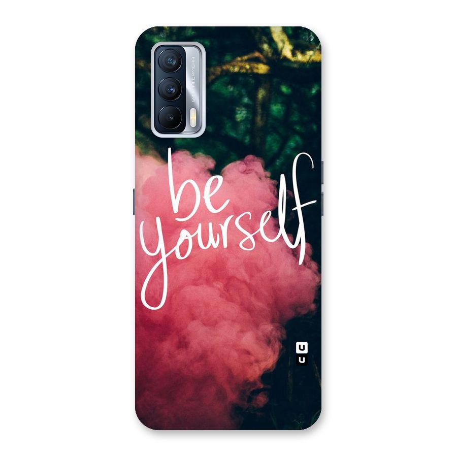 Be Yourself Greens Back Case for Realme X7