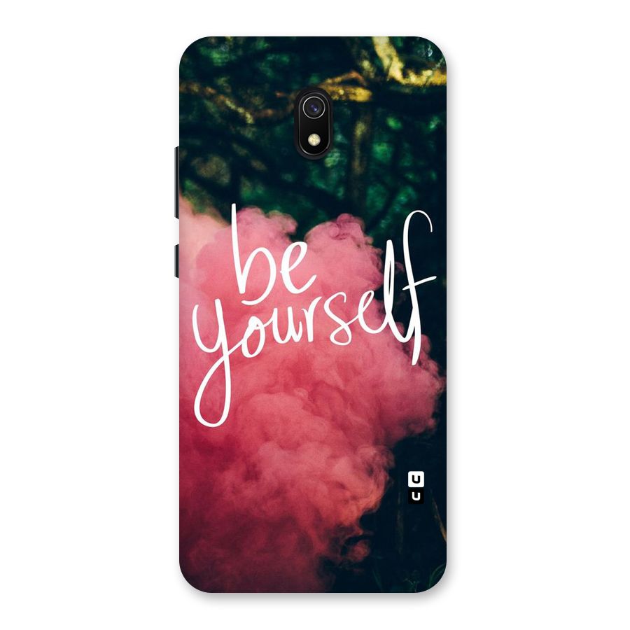 Be Yourself Greens Back Case for Redmi 8A