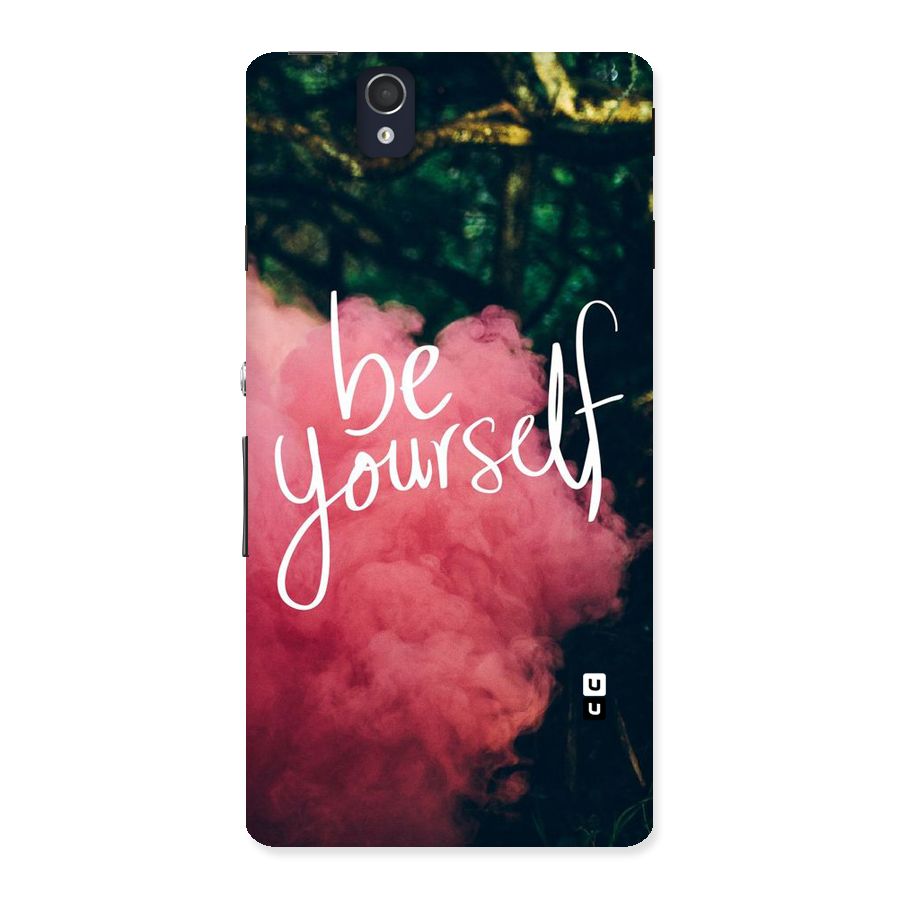 Be Yourself Greens Back Case for Sony Xperia Z