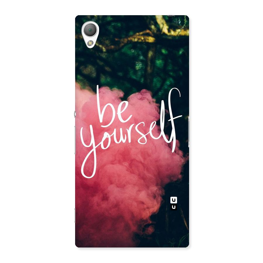 Be Yourself Greens Back Case for Sony Xperia Z3