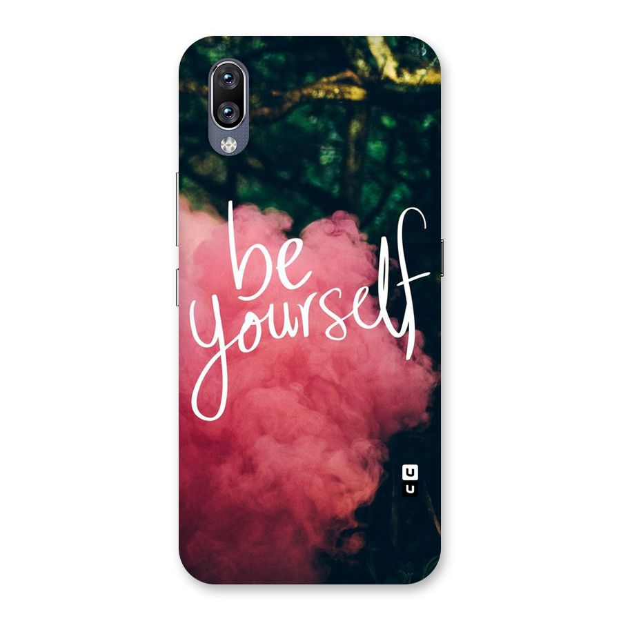 Be Yourself Greens Back Case for Vivo NEX