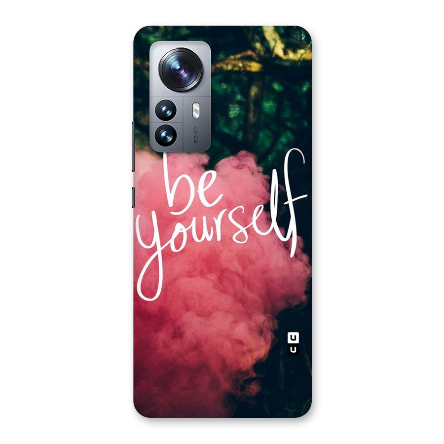 Be Yourself Greens Back Case for Xiaomi 12 Pro