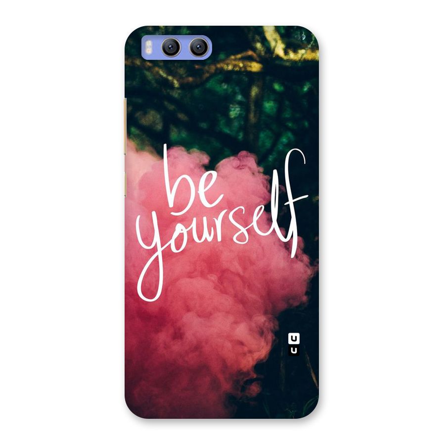 Be Yourself Greens Back Case for Xiaomi Mi 6