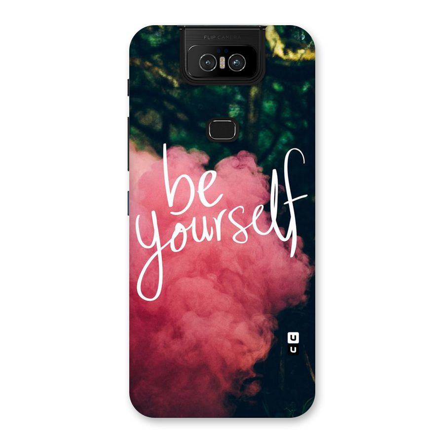 Be Yourself Greens Back Case for Zenfone 6z