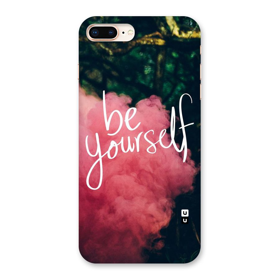 Be Yourself Greens Back Case for iPhone 8 Plus