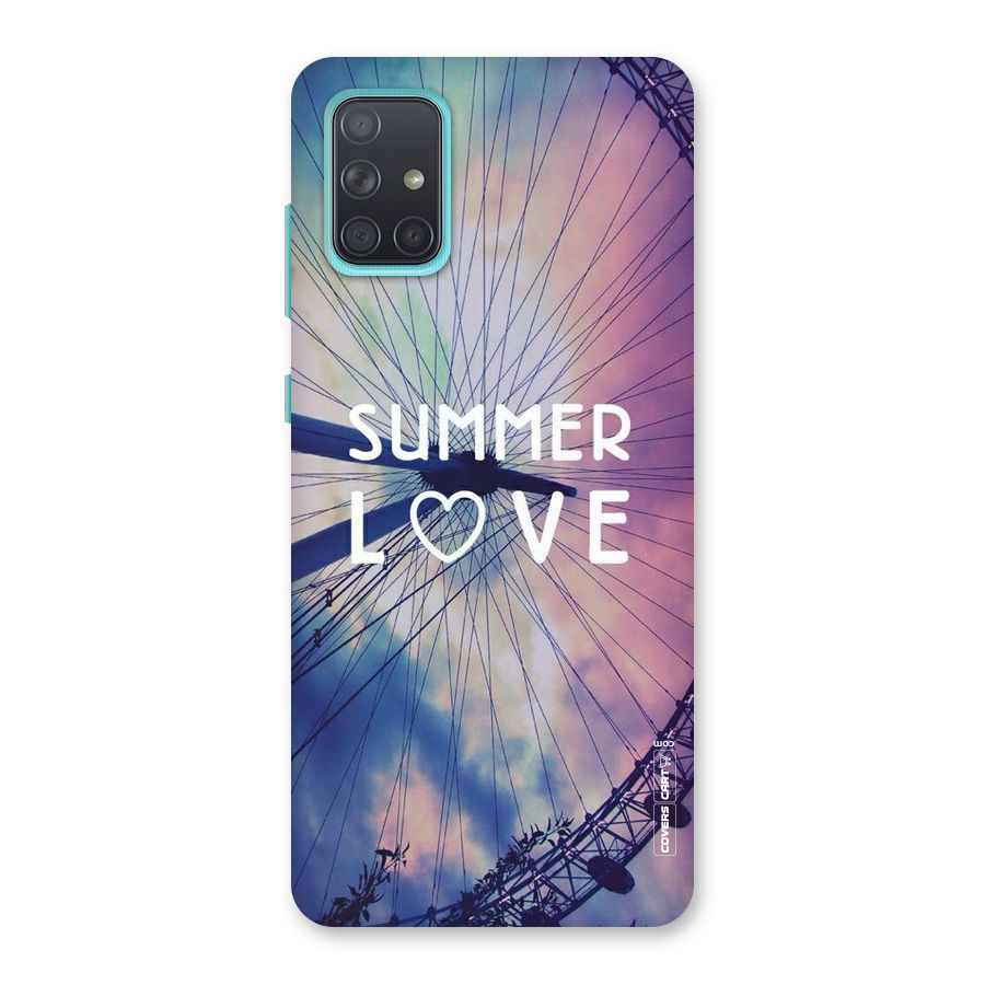 Beach Dreams Back Case for Galaxy A71
