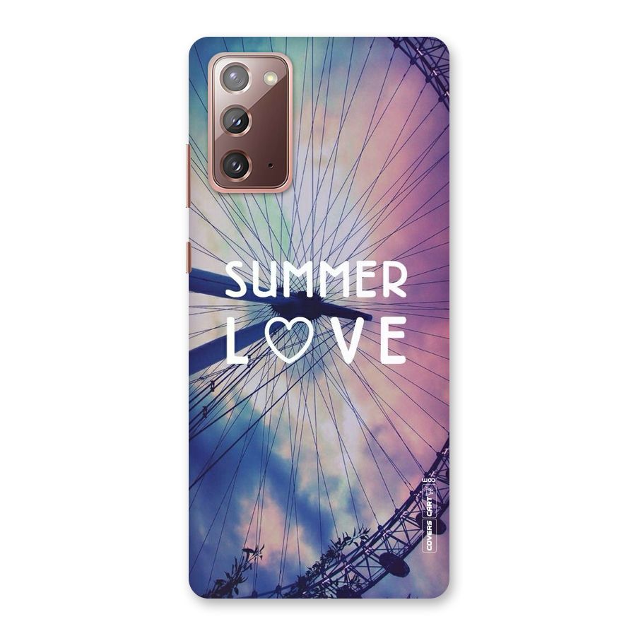 Beach Dreams Back Case for Galaxy Note 20