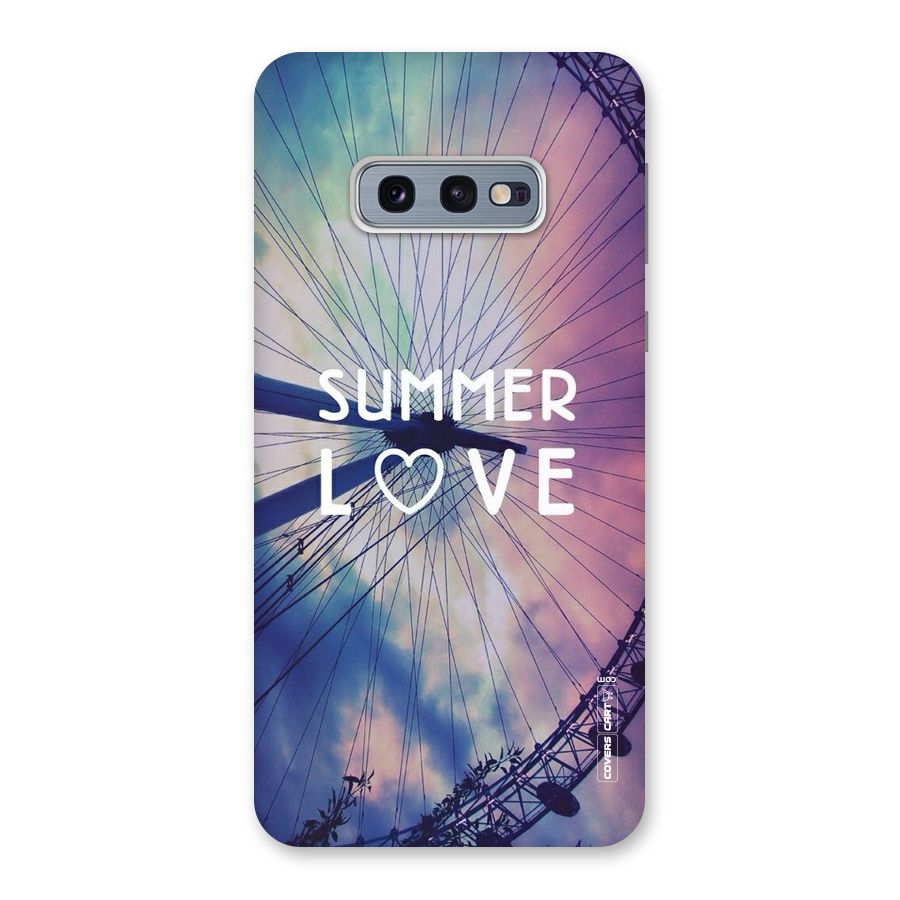 Beach Dreams Back Case for Galaxy S10e
