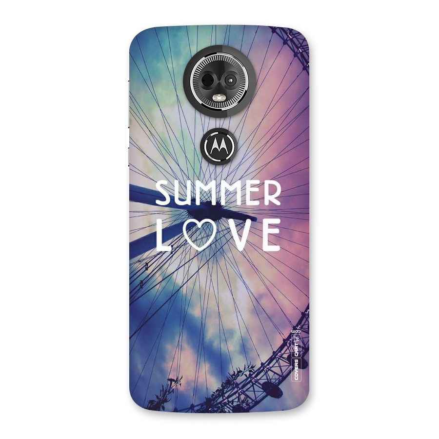 Beach Dreams Back Case for Moto E5 Plus