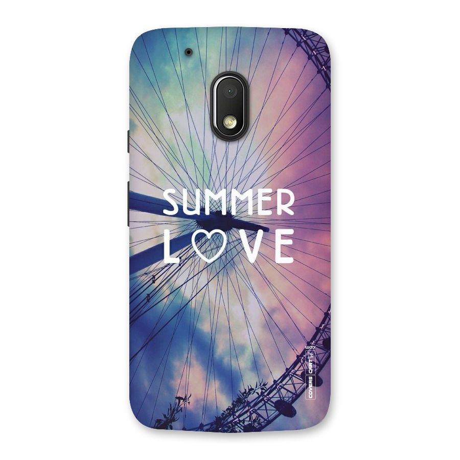 Beach Dreams Back Case for Moto G4 Play