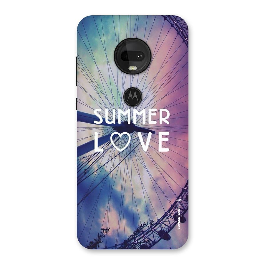 Beach Dreams Back Case for Moto G7