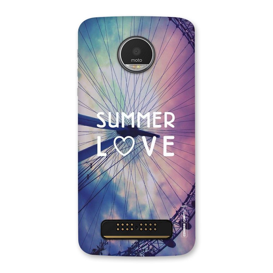 Beach Dreams Back Case for Moto Z Play