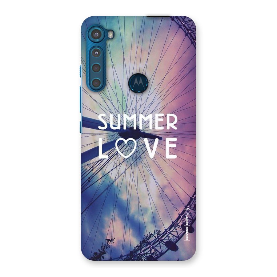 Beach Dreams Back Case for Motorola One Fusion Plus
