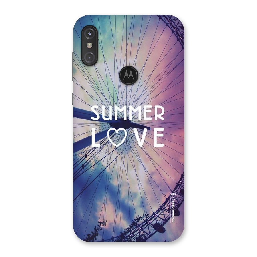 Beach Dreams Back Case for Motorola One Power