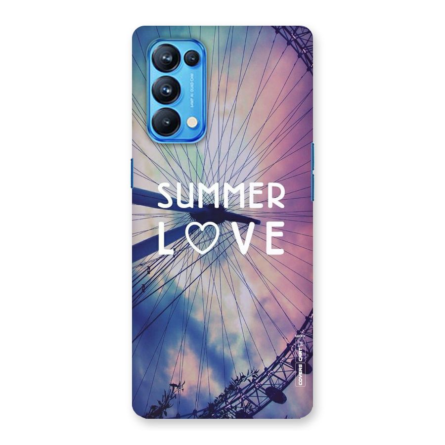 Beach Dreams Back Case for Oppo Reno5 Pro 5G