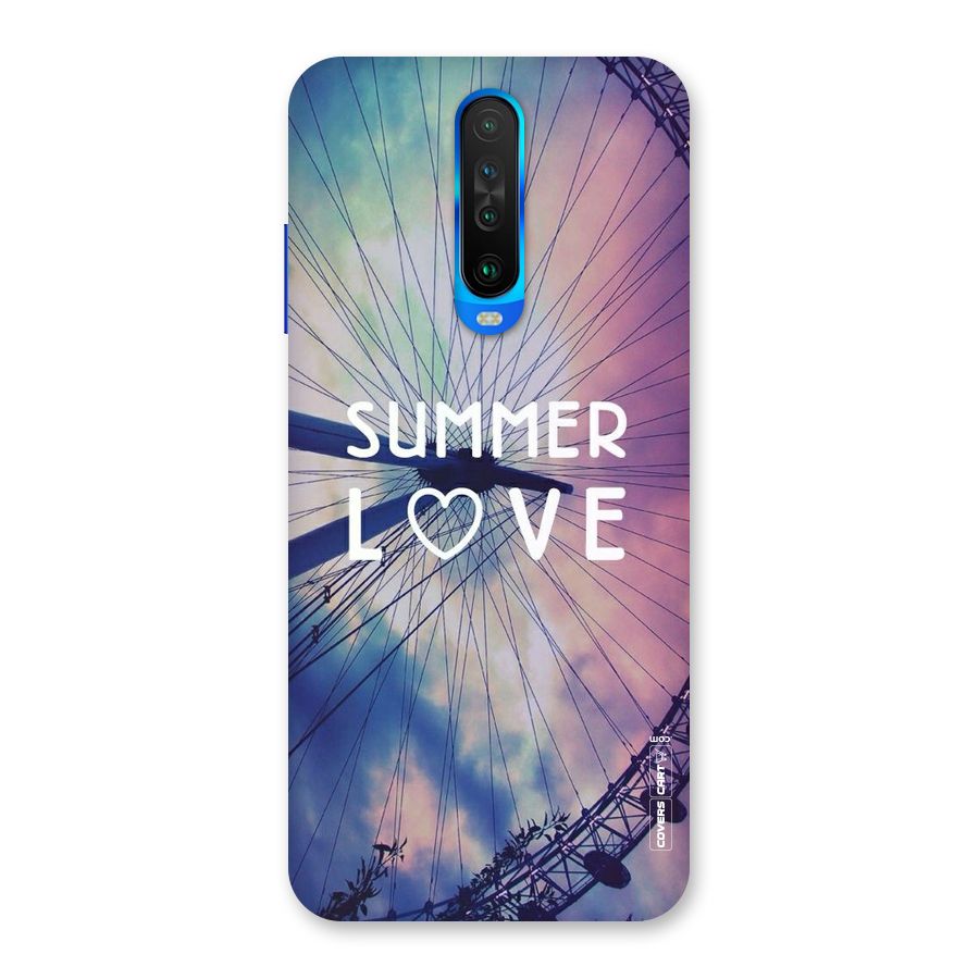 Beach Dreams Back Case for Poco X2