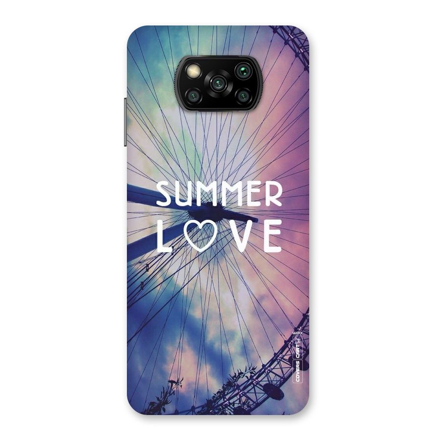 Beach Dreams Back Case for Poco X3