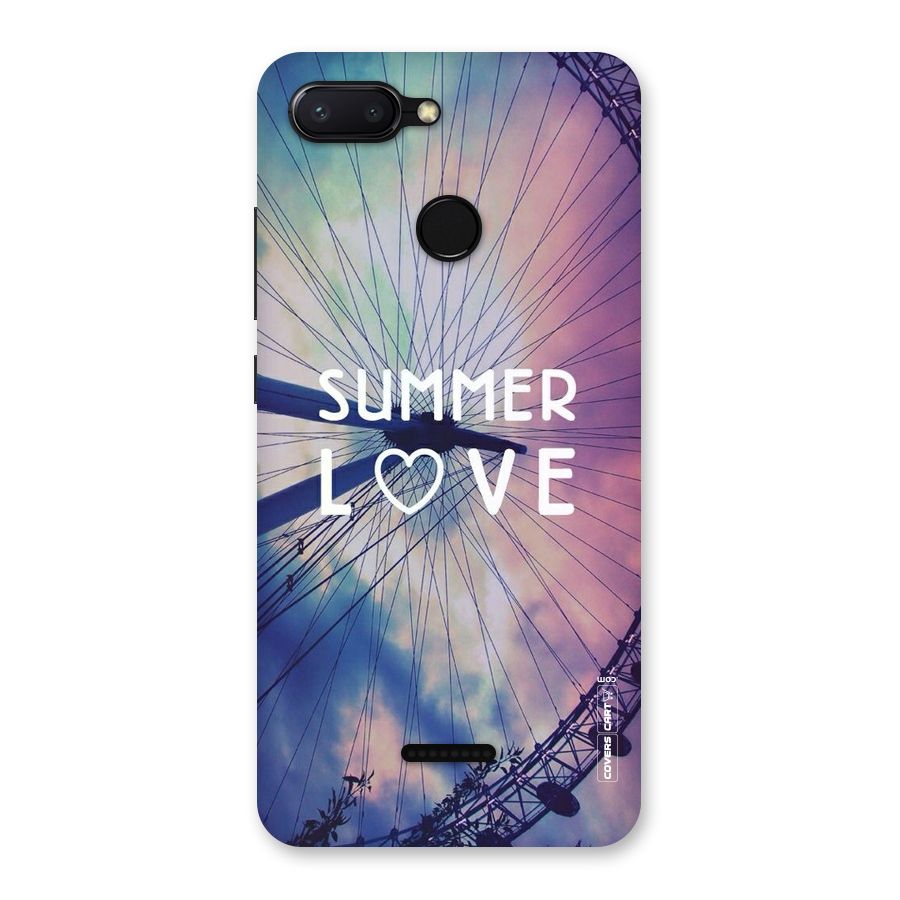 Beach Dreams Back Case for Redmi 6