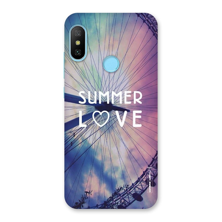 Beach Dreams Back Case for Redmi 6 Pro