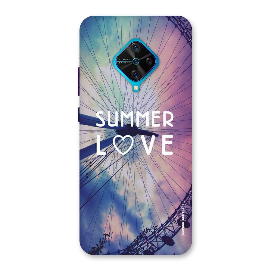 Beach Dreams Back Case for Vivo S1 Pro