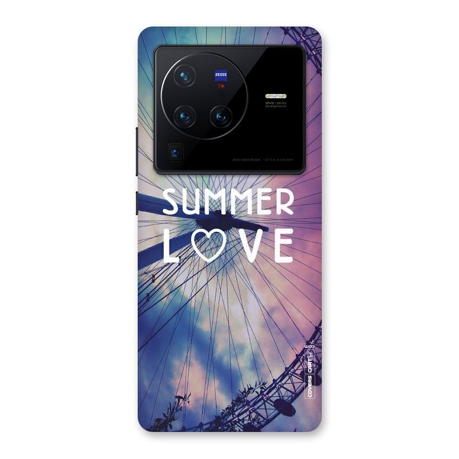 Beach Dreams Back Case for Vivo X80 Pro