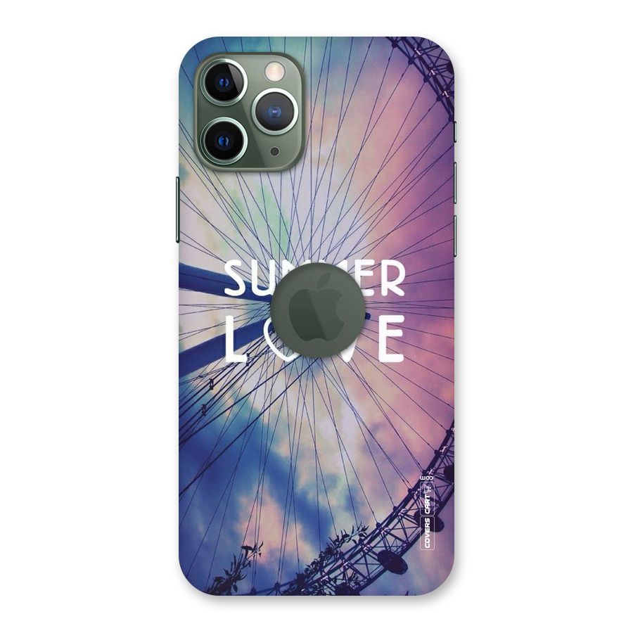 Beach Dreams Back Case for iPhone 11 Pro Logo  Cut