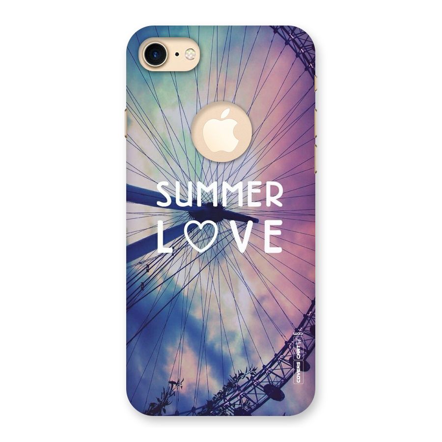 Beach Dreams Back Case for iPhone 7 Logo Cut