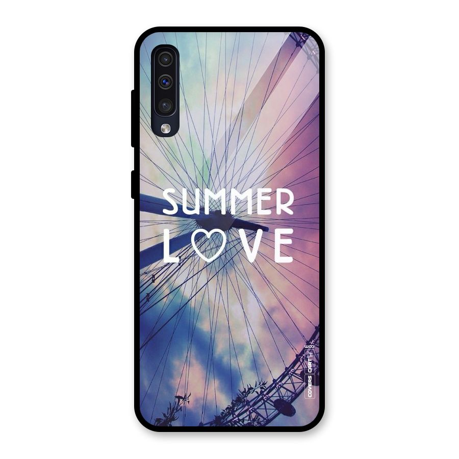 Beach Dreams Glass Back Case for Galaxy A50