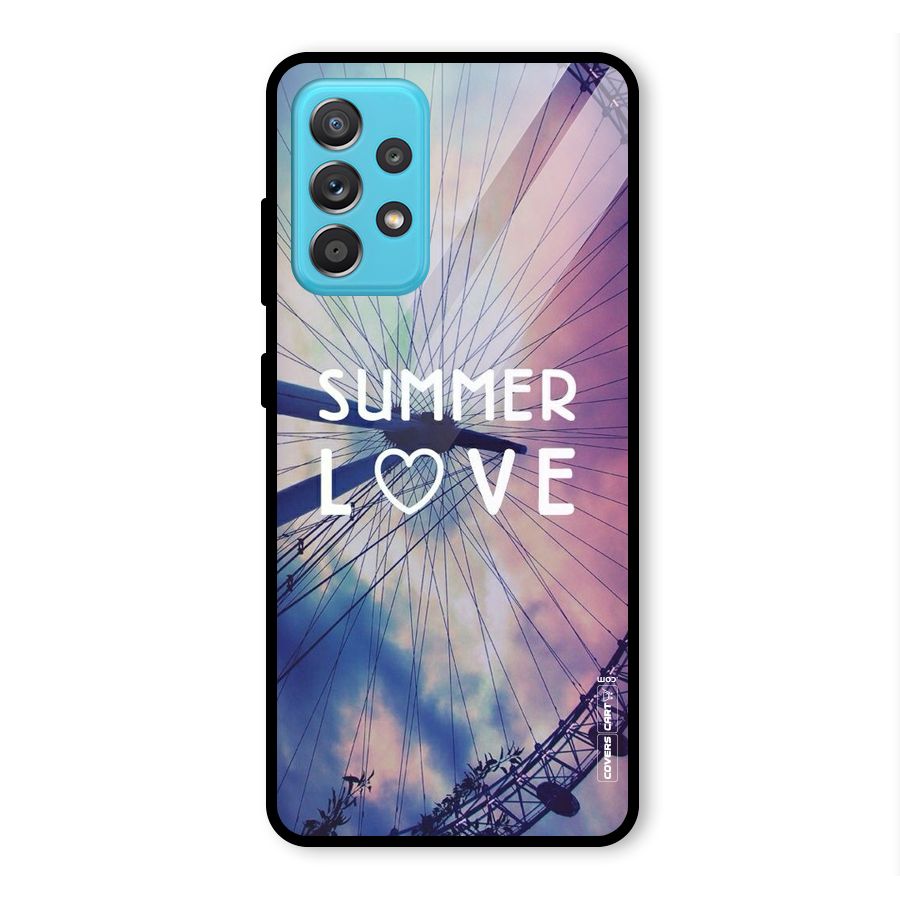 Beach Dreams Glass Back Case for Galaxy A52