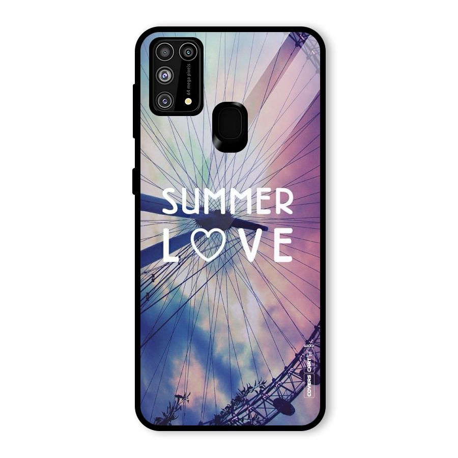 Beach Dreams Glass Back Case for Galaxy F41