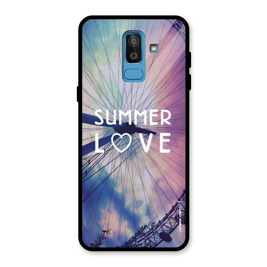 Beach Dreams Glass Back Case for Galaxy J8