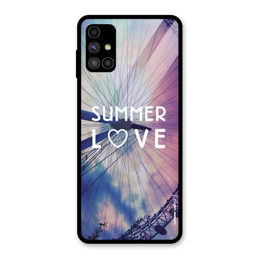 Beach Dreams Glass Back Case for Galaxy M51