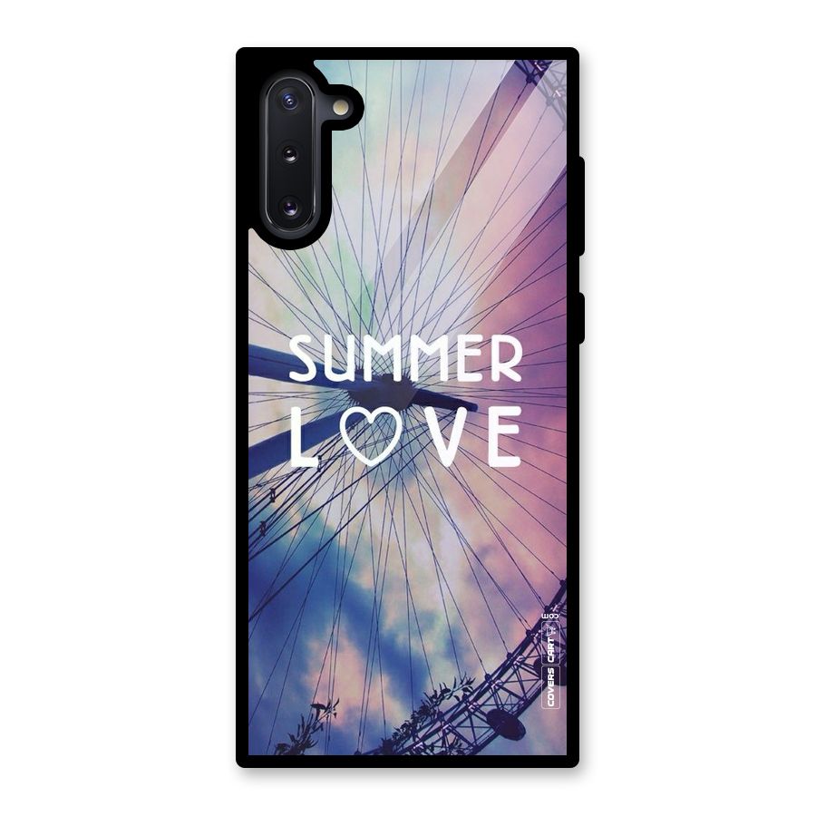 Beach Dreams Glass Back Case for Galaxy Note 10