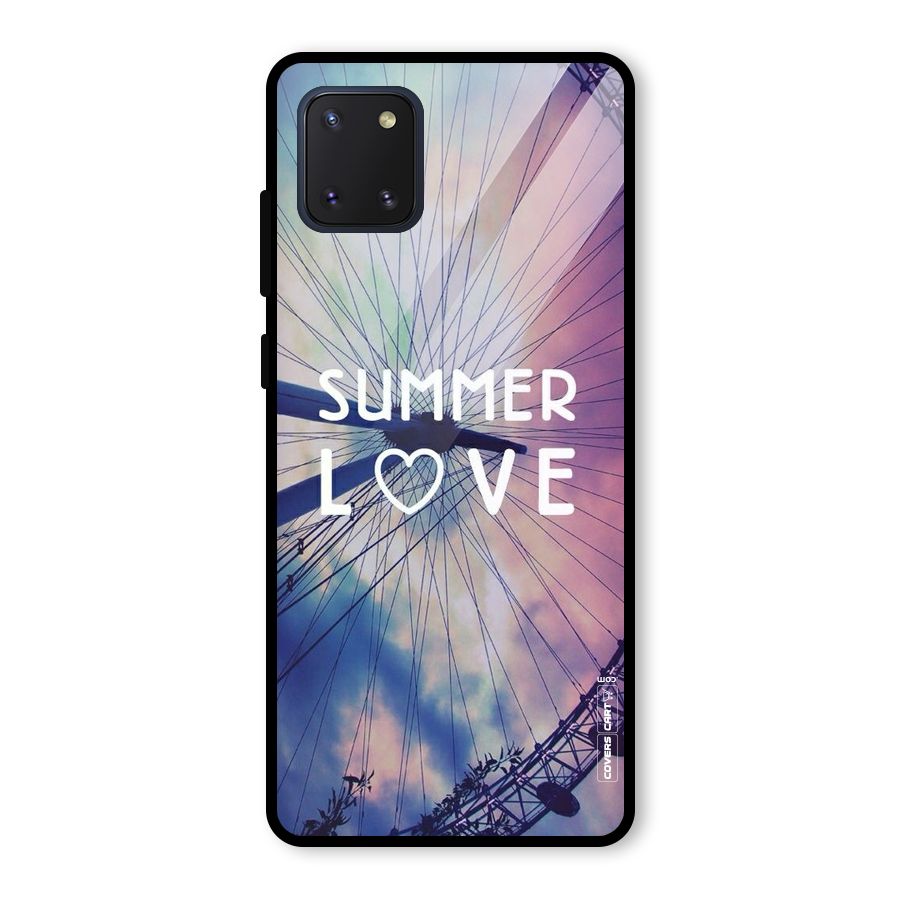 Beach Dreams Glass Back Case for Galaxy Note 10 Lite