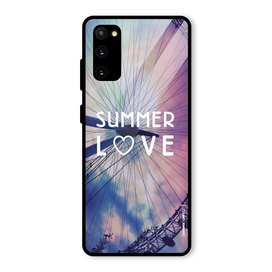 Beach Dreams Glass Back Case for Galaxy S20 FE 5G