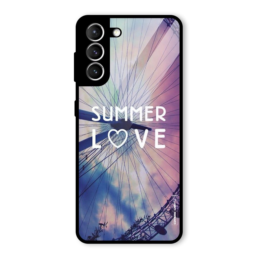 Beach Dreams Glass Back Case for Galaxy S21 5G