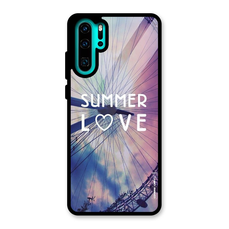 Beach Dreams Glass Back Case for Huawei P30 Pro