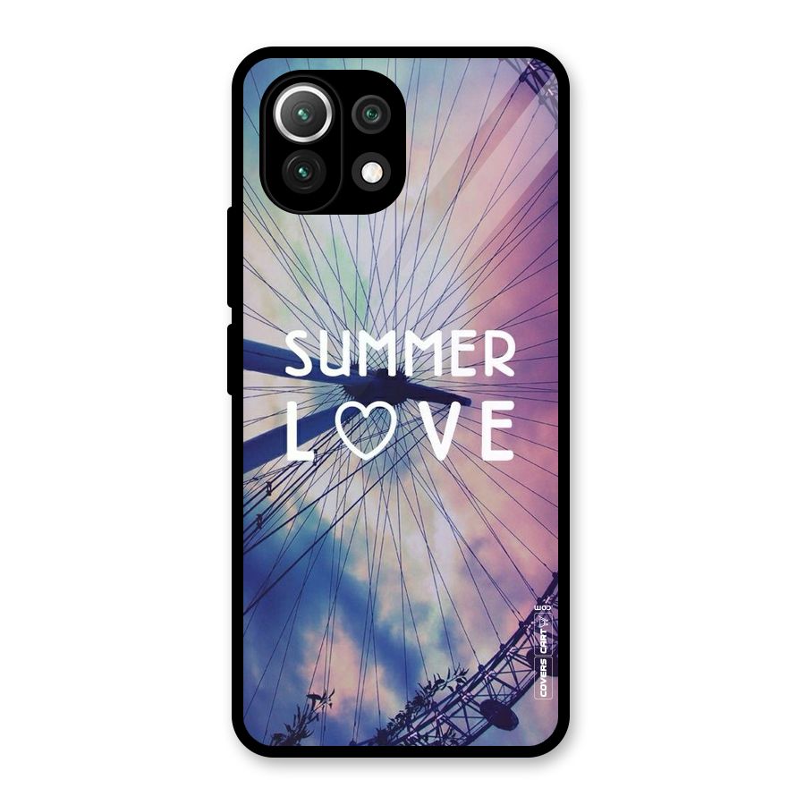 Beach Dreams Glass Back Case for Mi 11 Lite