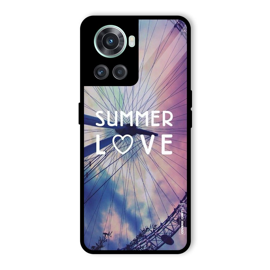Beach Dreams Glass Back Case for OnePlus 10R