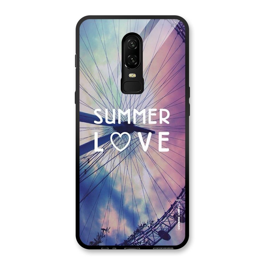 Beach Dreams Glass Back Case for OnePlus 6